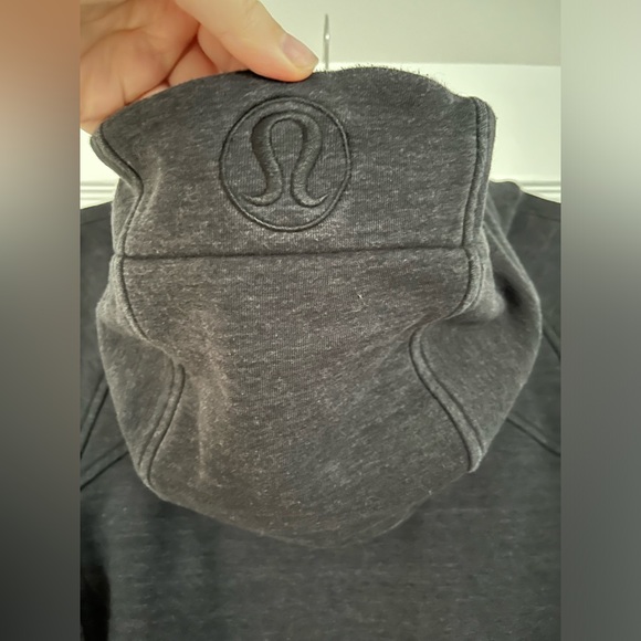 Two tone grey lulu lemon scuba sweater - Picture 2 of 7